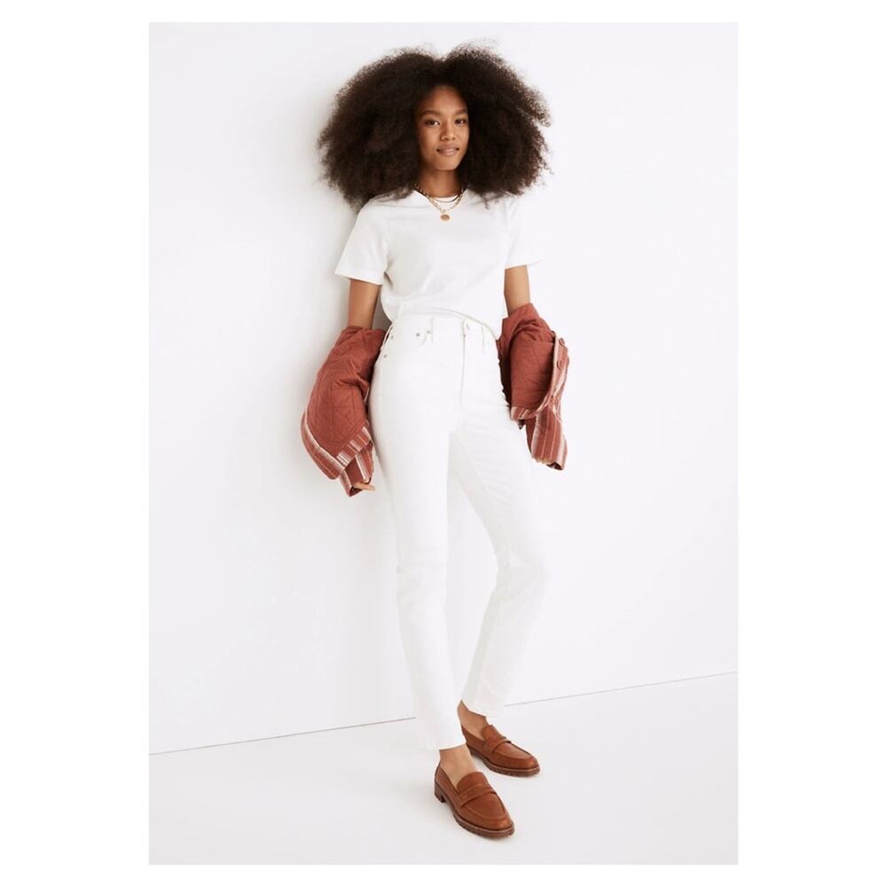 Madewell‎ The Perfect Vintage Mom Jeans 25 Marlow White